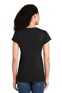 64V00L - Gildan Softstyle® Ladies Fit V-Neck T-Shirt